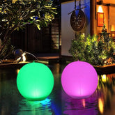 Lampe Solaire Flottante,Globe Solaire à LED étanche IP67